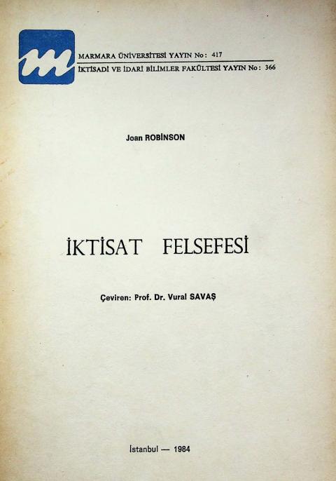 İktisat Felsefesi